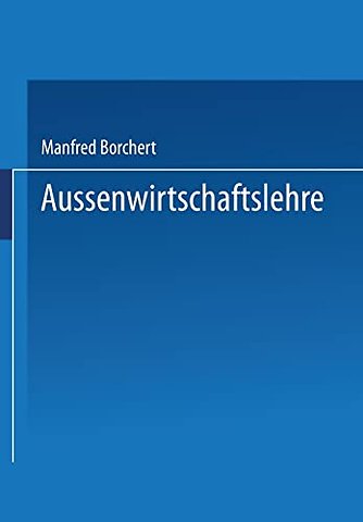 Außenwirtschaftslehre