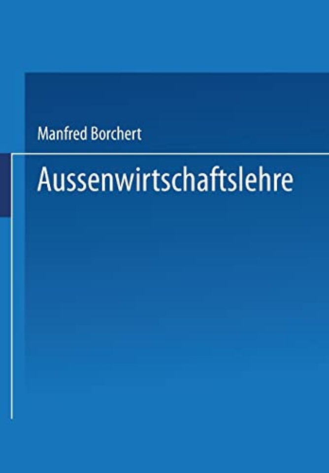 Außenwirtschaftslehre
