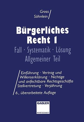 Bürgerliches Recht I