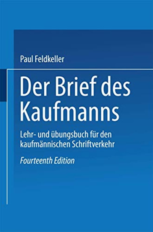 Der Brief des Kaufmanns