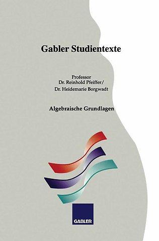 Algebraische Grundlagen