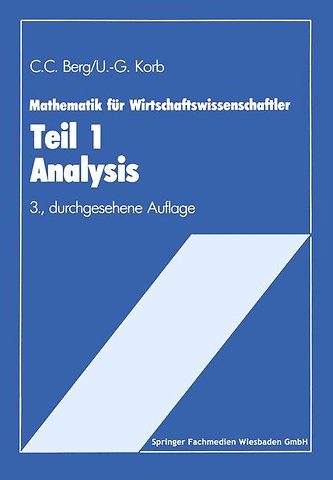 Mathematik für Wirtschaftswissenschaftler