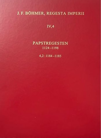 J.F. Bohmer, Regesta Imperii