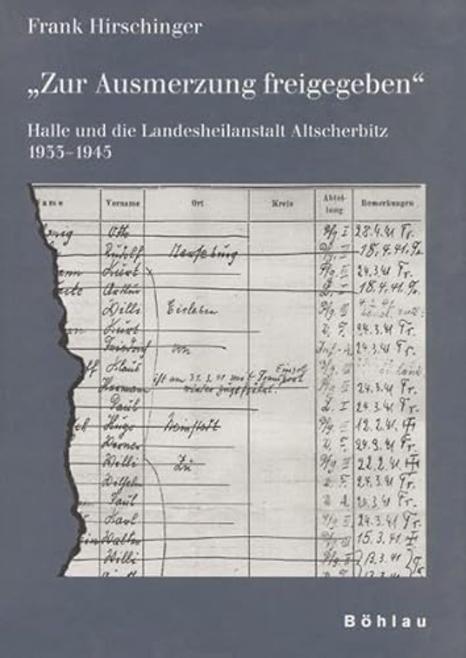 Zur Ausmerzung freigegeben