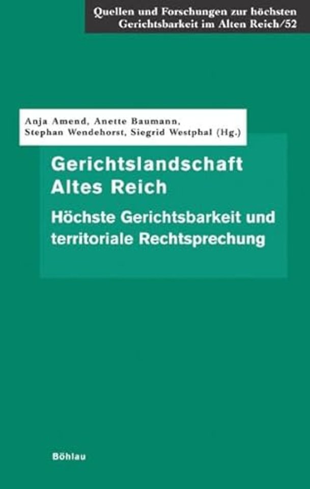 Gerichtslandschaft Altes Reich