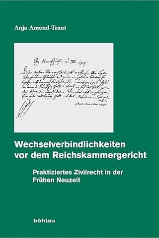Wechselverbindlichkeiten vor dem Reichskammergericht
