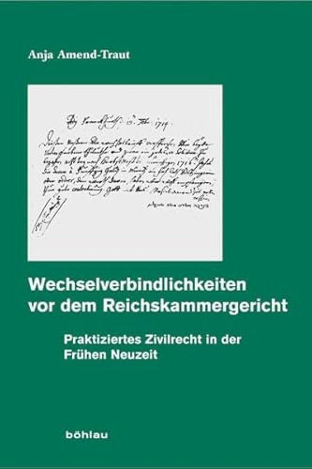 Wechselverbindlichkeiten vor dem Reichskammergericht