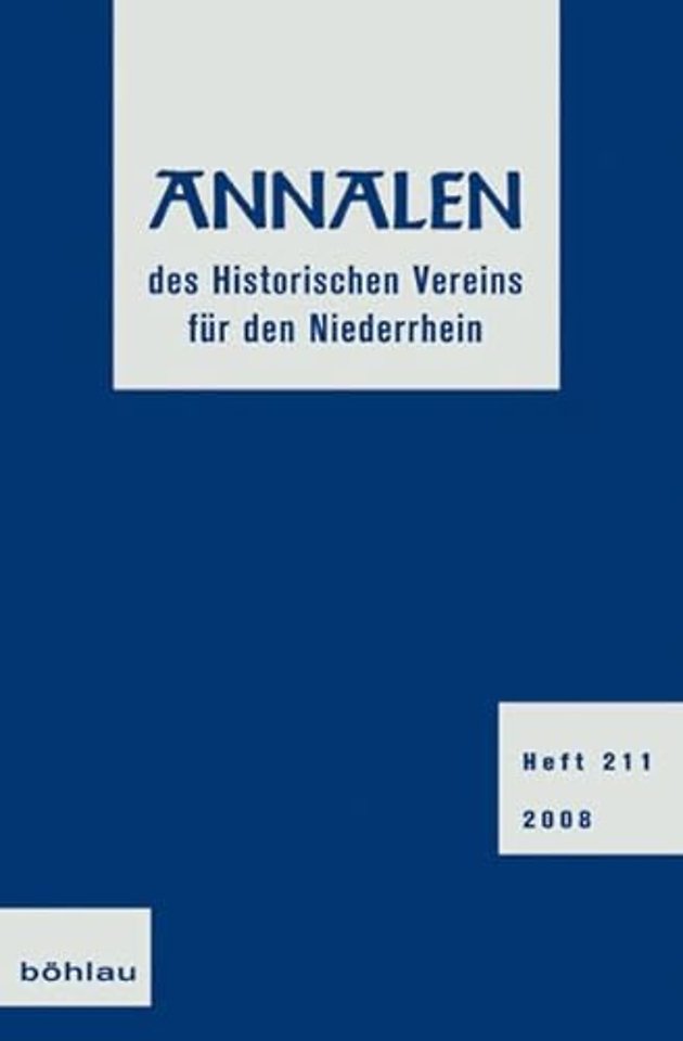 Annalen des Historischen Vereins fur den Niederrhein