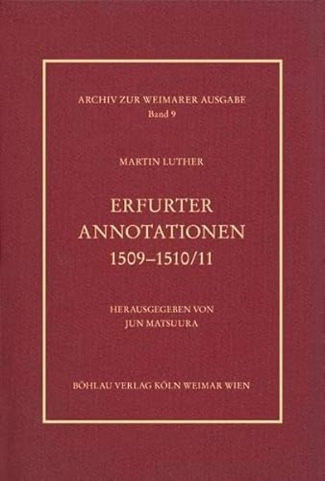 Erfurter Annotationen 1509–1510/11