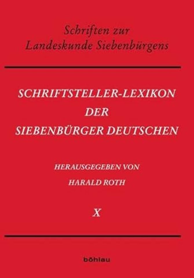 Schriftsteller-Lexikon der Siebenburger Deutschen