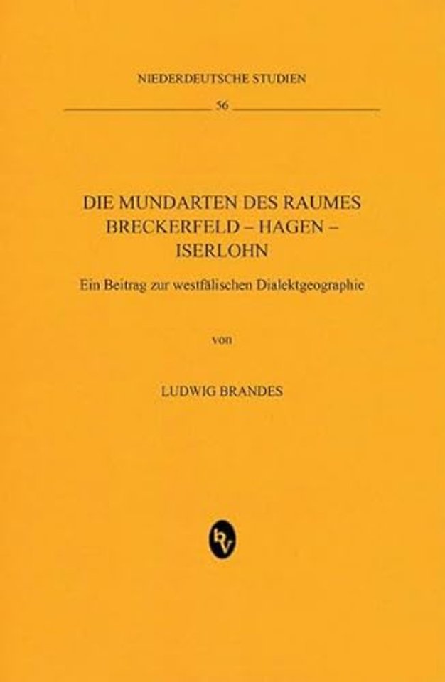Die Mundarten des Raumes Breckerfeld – Hagen – Iserlohn