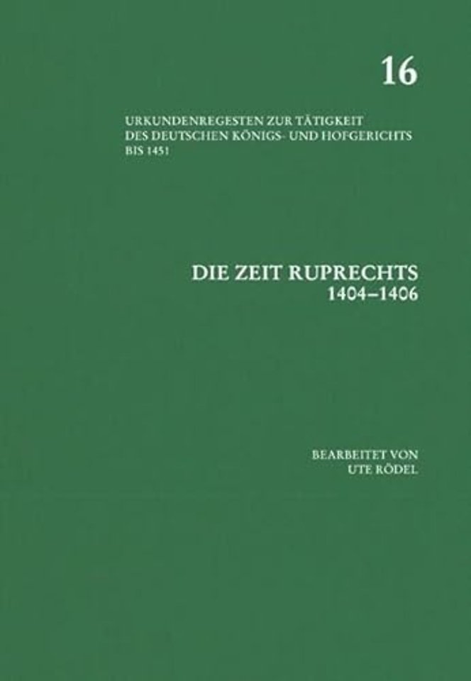 Die Zeit Ruprechts (1404–1406)