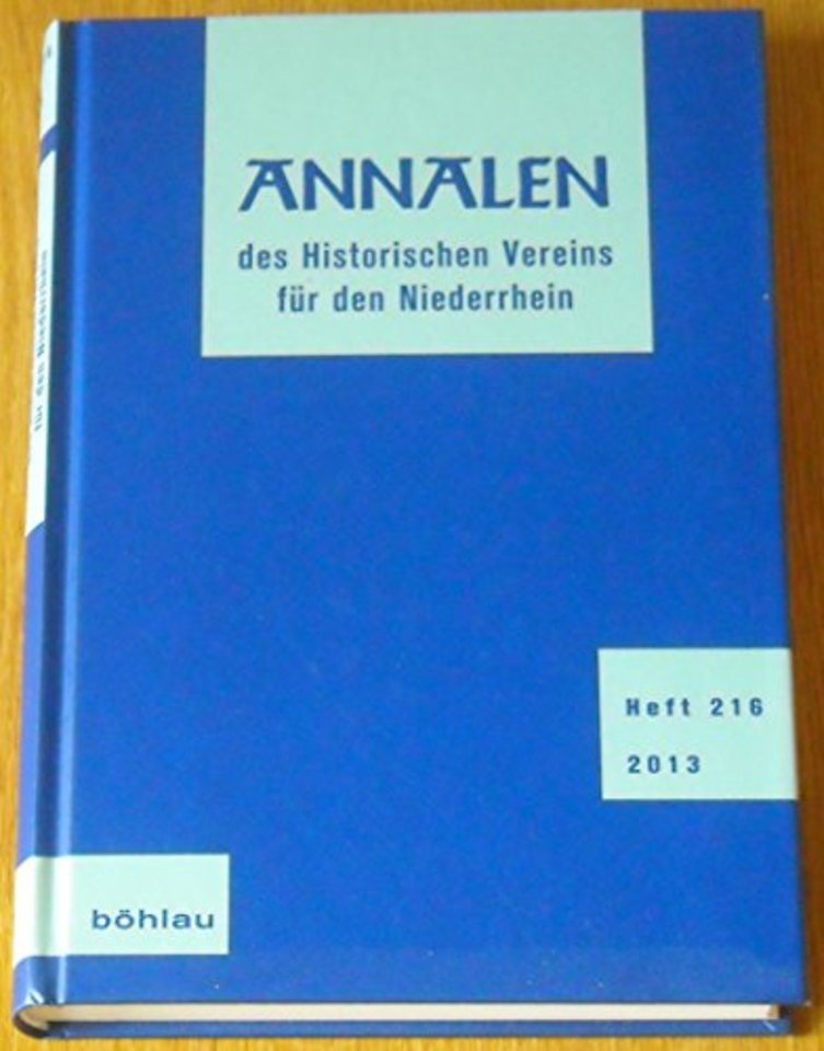 Annalen des Historischen Vereins fur den Niederrhein