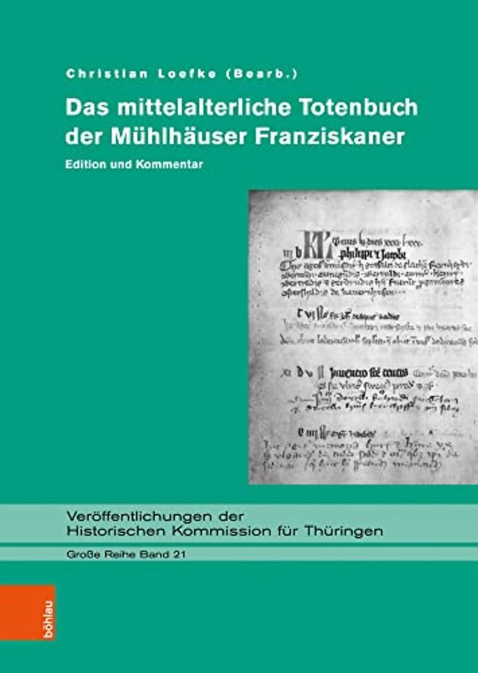 Das mittelalterliche Totenbuch der Muhlhauser Franziskaner