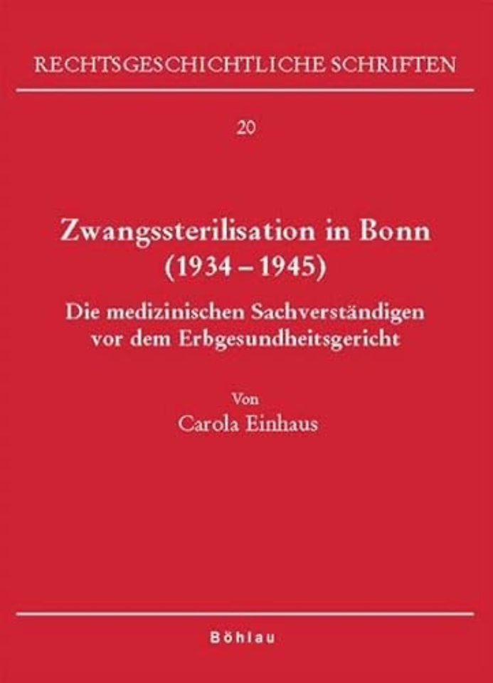 Zwangssterilisation in Bonn (1934-1945)