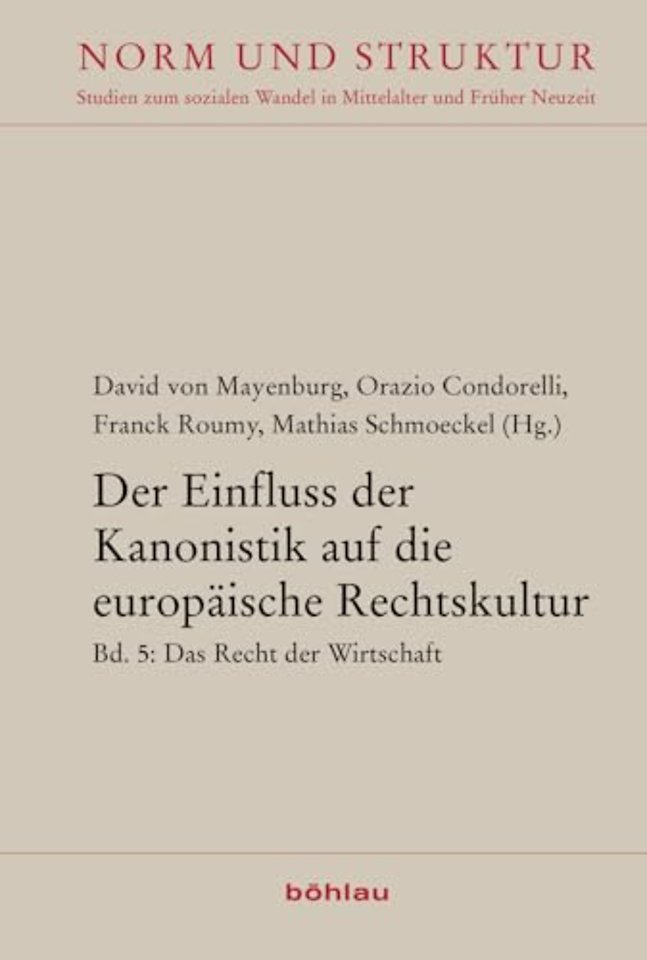 Der Einfluss der Kanonistik auf die europaische Rechtskultur