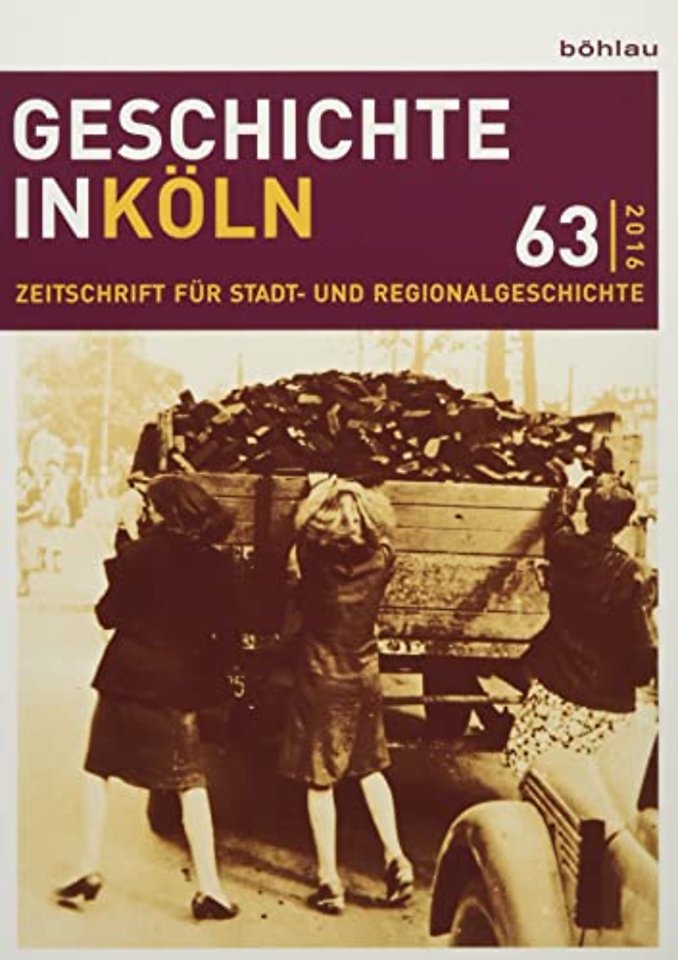 Geschichte in Koln 63 (2016)