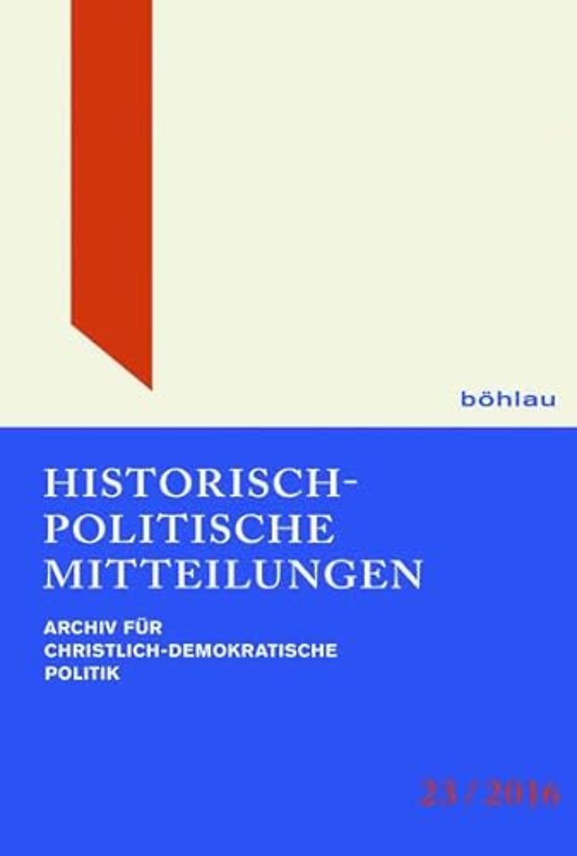 Historisch-Politische Mitteilungen