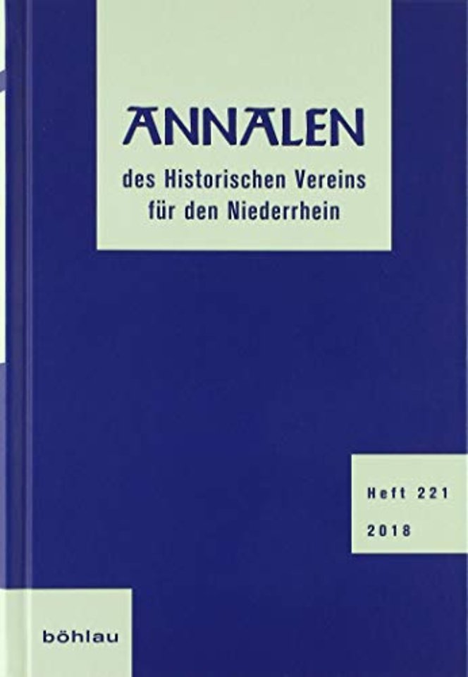 Annalen des Historischen Vereins fur den Niederrhein