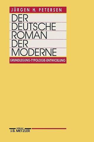 Der deutsche Roman der Moderne