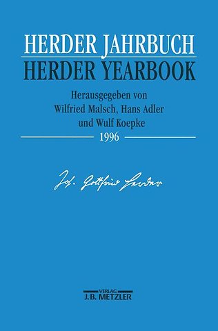 Herder-Jahrbuch / Herder Yearbook 1996