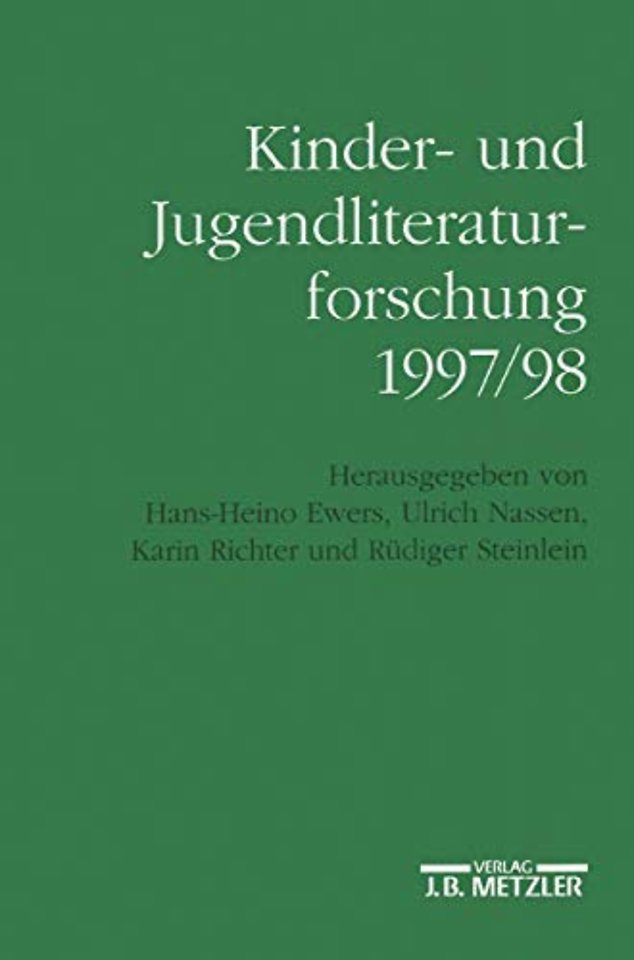 Kinder- und Jugendliteraturforschung 1997/98