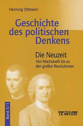 Geschichte des politischen Denkens