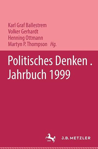 Politisches Denken. Jahrbuch 1999