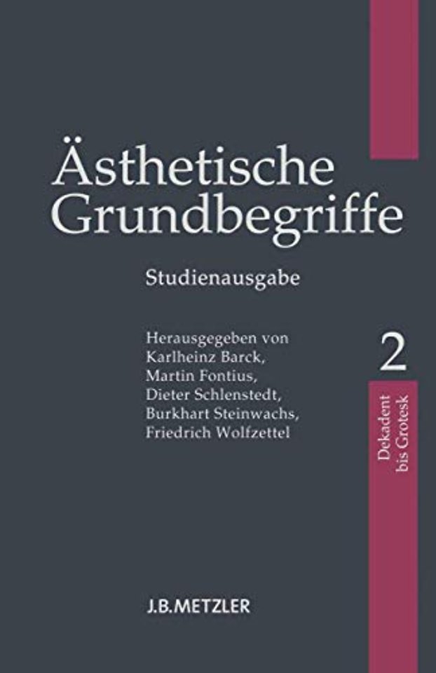 Ästhetische Grundbegriffe
