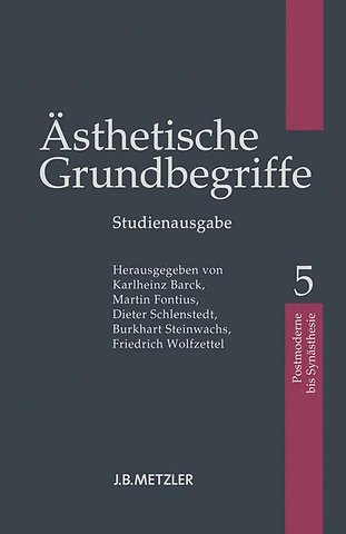 Ästhetische Grundbegriffe