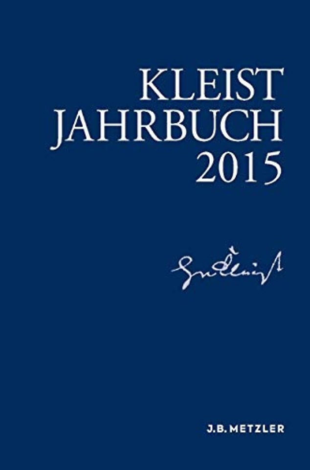 Kleist-Jahrbuch 2015