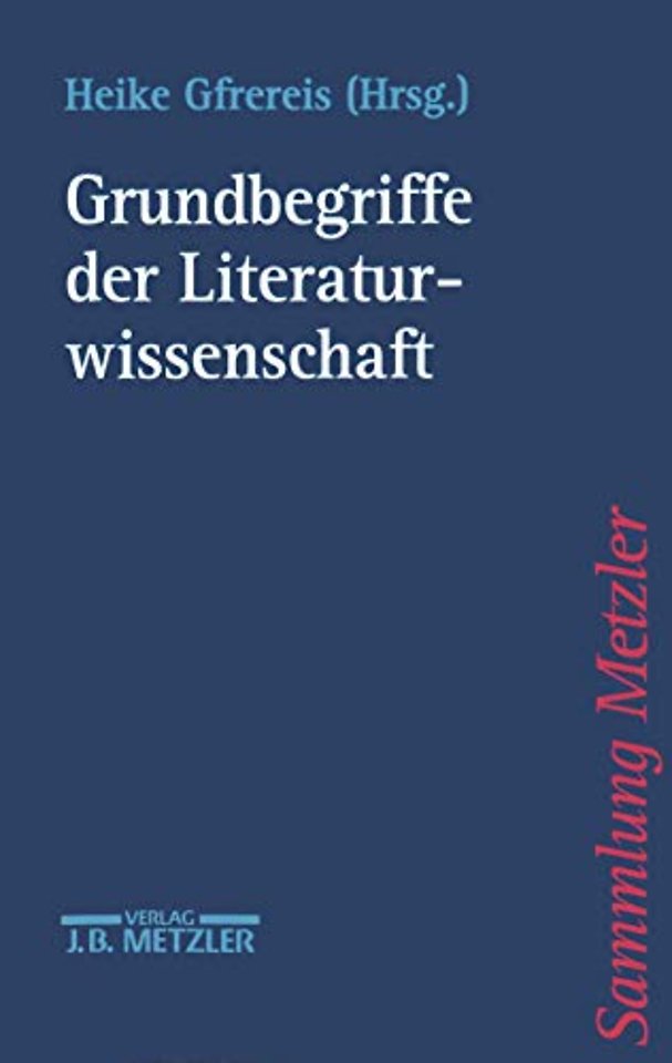 Grundbegriffe der Literaturwissenschaft