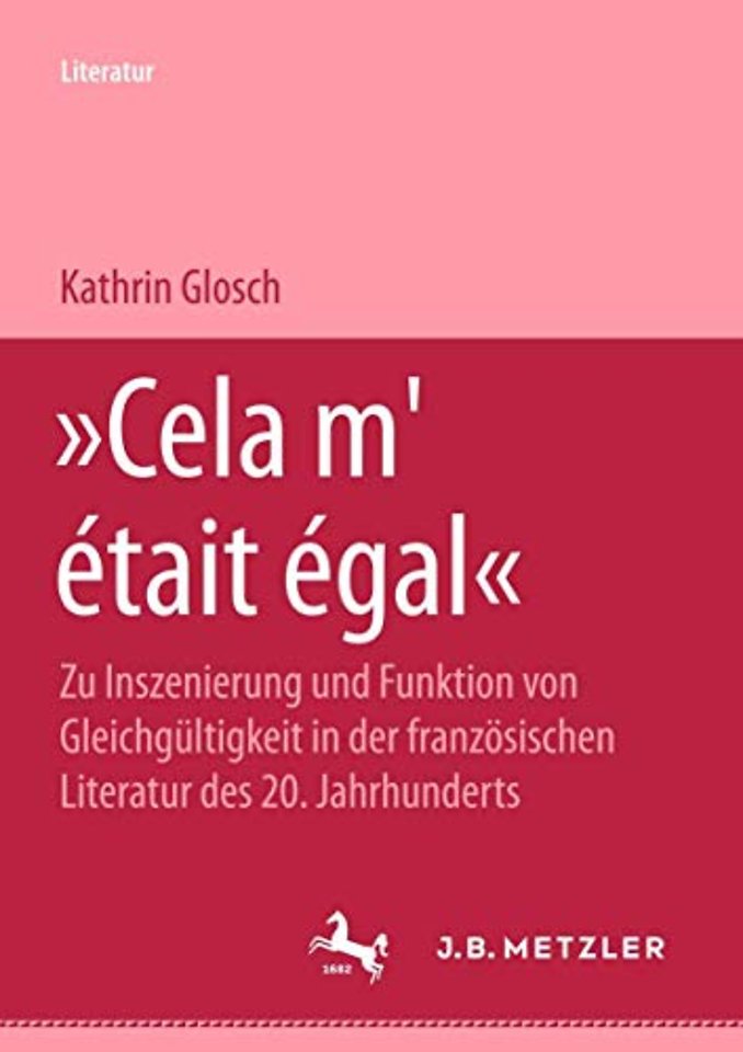 "Cela m'était égal"