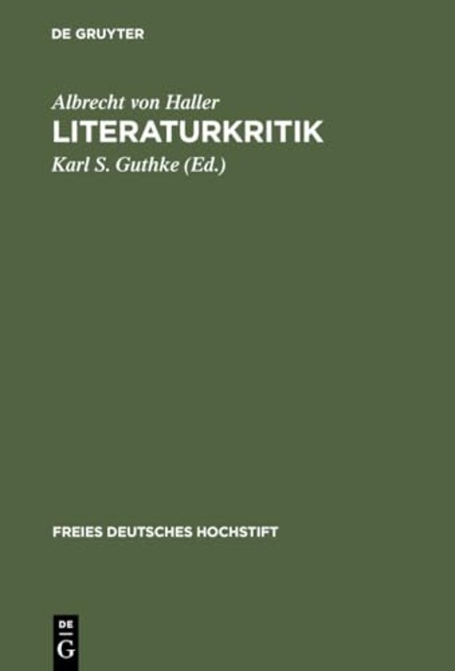 Literaturkritik