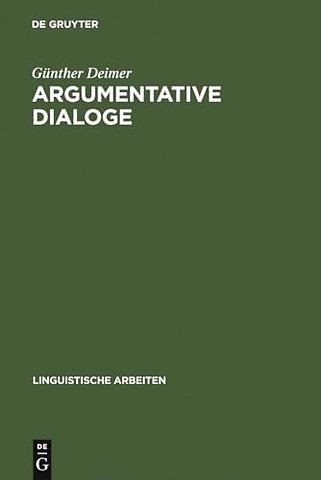 Argumentative Dialoge – ein Versuch zu ihrer sprachwissenschaftlichen Beschreibung