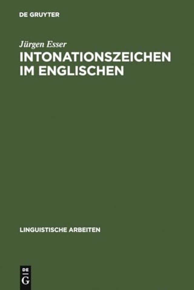 Intonationszeichen im Englischen