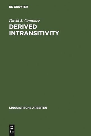 Derived Intransitivity – A Contrastive Analysis of Certain Reflexive Verbs in German, Russian and English