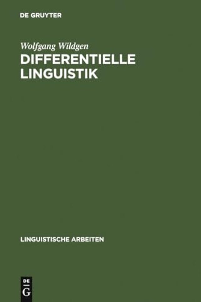 Differentielle Linguistik – Entwurf eines Modells zur Beschreibung und Messung semantischer und pragmatischer Variation