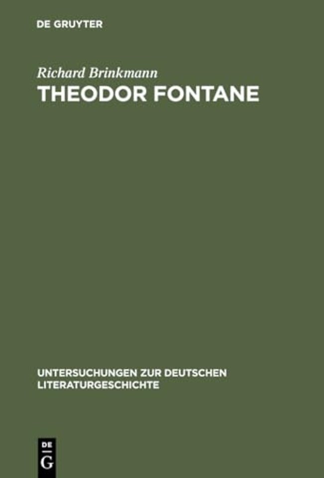 Theodor Fontane – Über die Verbindlichkeit des Unverbindlichen
