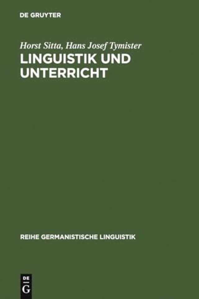 Linguistik und Unterricht