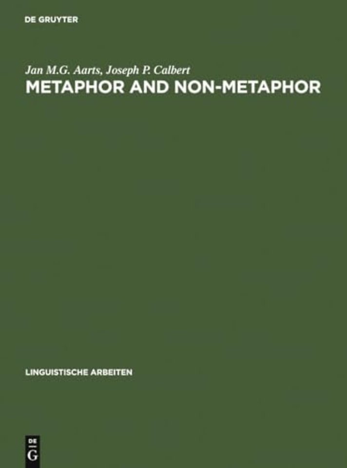 Metaphor and Non–metaphor – The Semantics of Adjective–noun Combinations