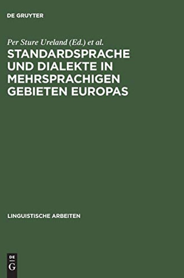 Standardsprache und Dialekte in mehrsprachigen G – Akten des 2. Symposiums über Sprachkontakt in Europa, Mannheim 1978