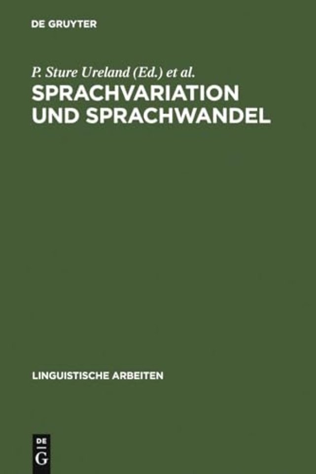 Sprachvariation und Sprachwandel – Probleme der Inter– und Intralinguistik; Akten des 3. Symposions über Sprachkontakt in Europa, Mannheim