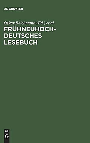 Frühneuhochdeutsches Lesebuch