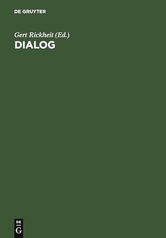 Dialog – Festschrift für Siegfried Grosse