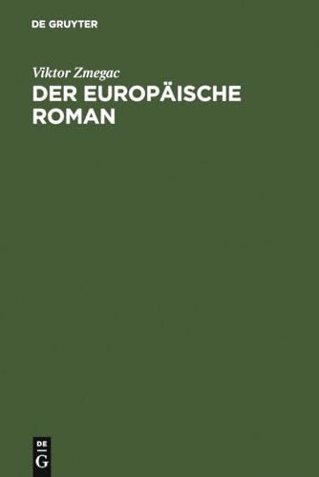 Der europaische Roman