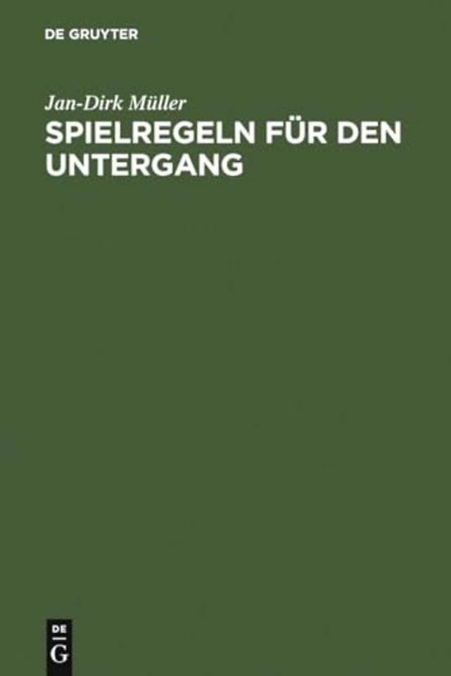 Spielregeln für den Untergang – Die Welt des Nibelungenliedes