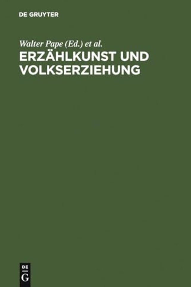 Erzahlkunst und Volkserziehung