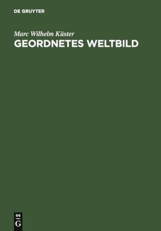 Geordnetes Weltbild – Die Tradition des alphabetischen Sortierens von der Keilschrift bis zur EDV. Eine Kulturgeschichte