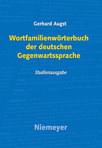 Wortfamilienwörterbuch der deutschen Gegenwartssprache
